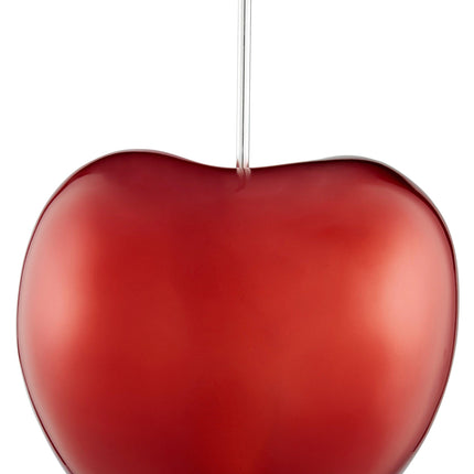 Large Metallic Red Cherry Sculpture 25" Tall Sculpture TriadCommerceInc   