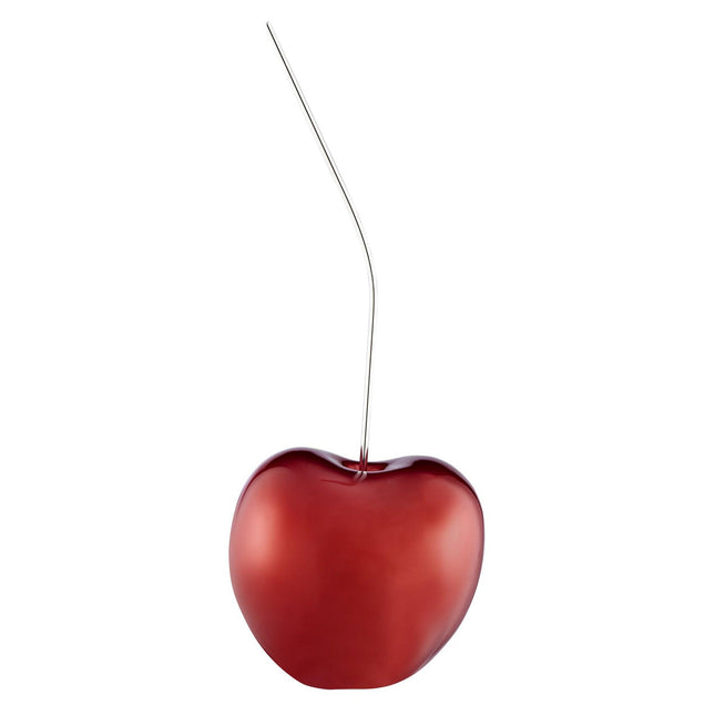 Large Metallic Red Cherry Sculpture 25" Tall Sculpture TriadCommerceInc   
