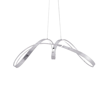 Lisbon LED Chandelier // Chrome Chandeliers TriadCommerceInc   