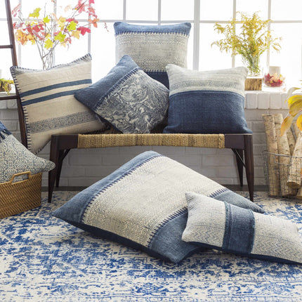 Rachel Navy Area Rug Rugs TriadCommerceInc