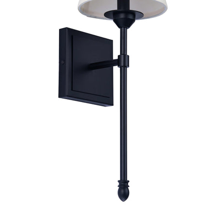 Manor Modern Traditional 1-Light Wall Sconce Light Fabric Shade Home Decor > Lighting > Wall Lighting > Wall Sconces TriadCommerceInc