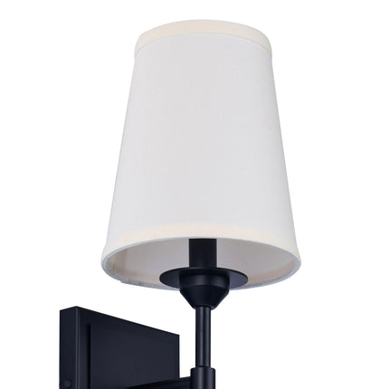 Manor Modern Traditional 1-Light Wall Sconce Light Fabric Shade Home Decor > Lighting > Wall Lighting > Wall Sconces TriadCommerceInc