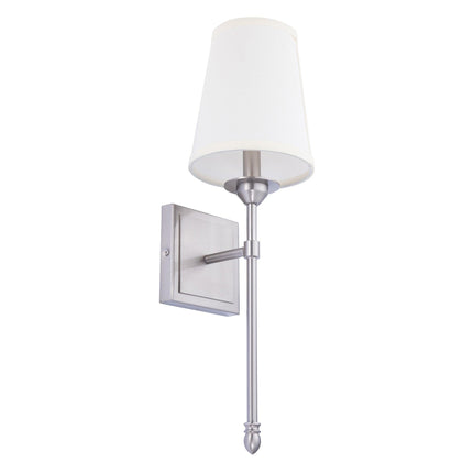 Manor Modern Traditional 1-Light Wall Sconce Light Fabric Shade Home Decor > Lighting > Wall Lighting > Wall Sconces TriadCommerceInc