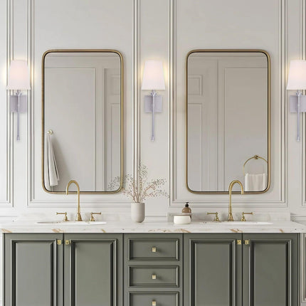 Manor Modern Traditional 1-Light Wall Sconce Light Fabric Shade Home Decor > Lighting > Wall Lighting > Wall Sconces TriadCommerceInc