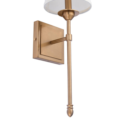 Manor Modern Traditional 1-Light Wall Sconce Light Fabric Shade Home Decor > Lighting > Wall Lighting > Wall Sconces TriadCommerceInc