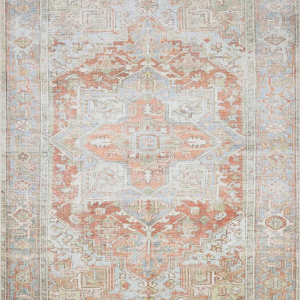Rust Maayon Washable Rug Rugs TriadCommerceInc