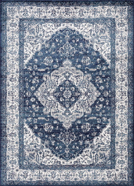 Billy Blue Medallion Rug Rugs TriadCommerceInc