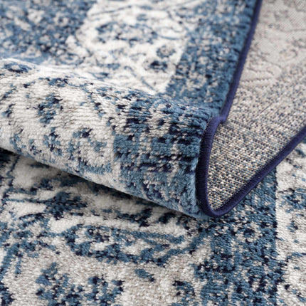 Billy Blue Medallion Rug Rugs TriadCommerceInc