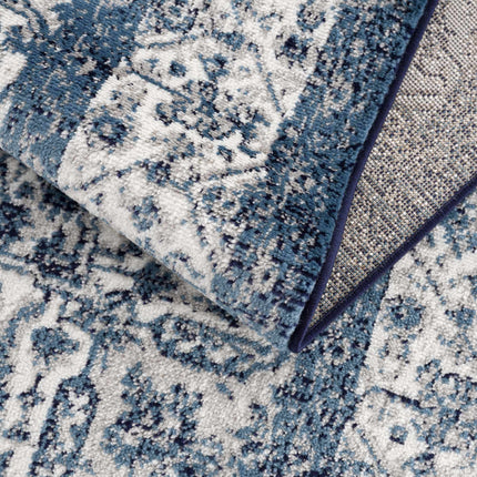 Billy Blue Medallion Rug Rugs TriadCommerceInc