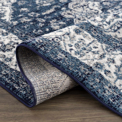 Billy Blue Medallion Rug Rugs TriadCommerceInc