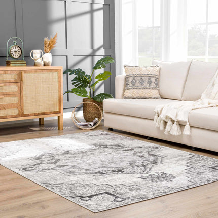 Elani Gray Performance Rug - Clearance Rugs TriadCommerceInc