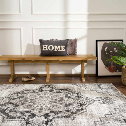 Elani Gray Performance Rug - Clearance Rugs TriadCommerceInc 5'3" x 7'3" Rectangle