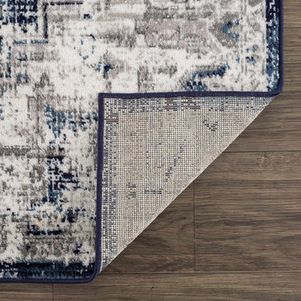 Hauteloom Buenaventura Navy Area Rug Rugs TriadCommerceInc