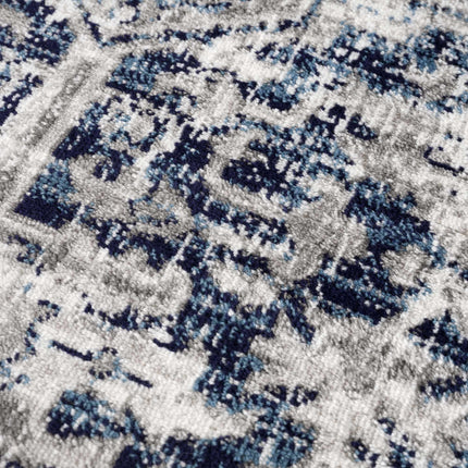 Hauteloom Buenaventura Navy Area Rug Rugs TriadCommerceInc