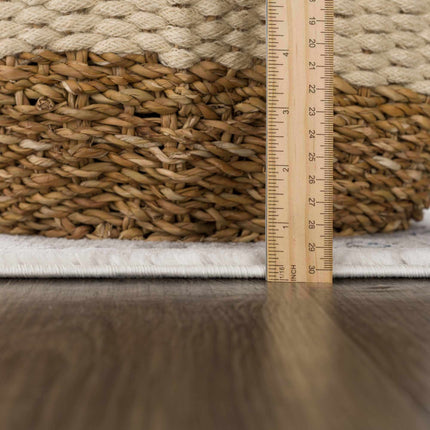 Hauteloom Buenaventura Cream & Navy Area Rug Rugs TriadCommerceInc