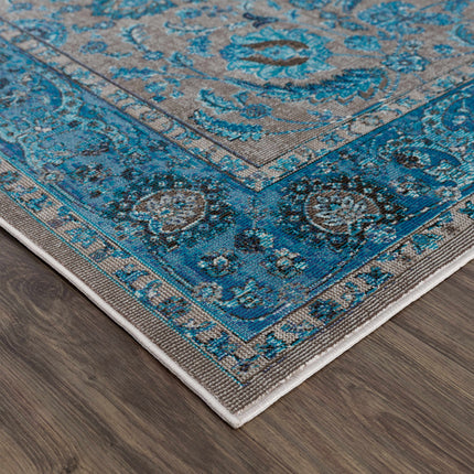 Mardina Turquoise Area Rug - Clearance Rugs TriadCommerceInc
