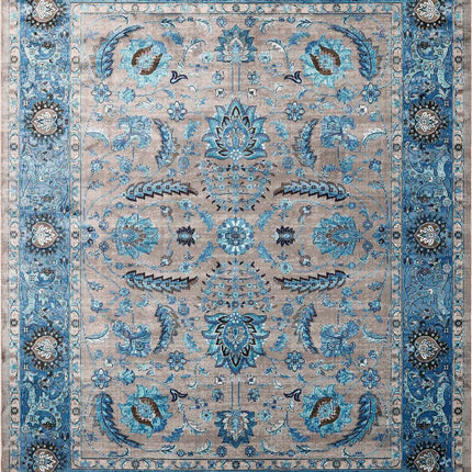 Mardina Turquoise Area Rug - Clearance Rugs TriadCommerceInc 5'3" x 7'3" Rectangle