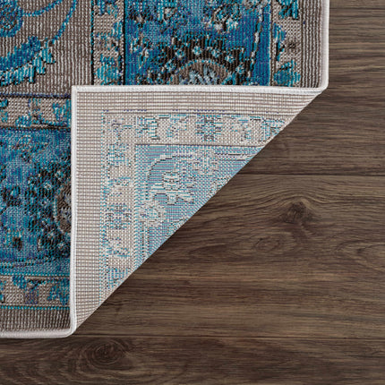 Mardina Turquoise Area Rug - Clearance Rugs TriadCommerceInc