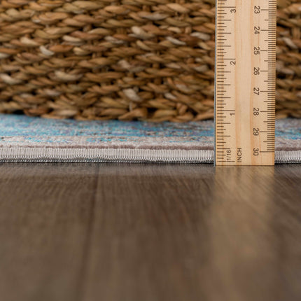 Mardina Turquoise Area Rug - Clearance Rugs TriadCommerceInc