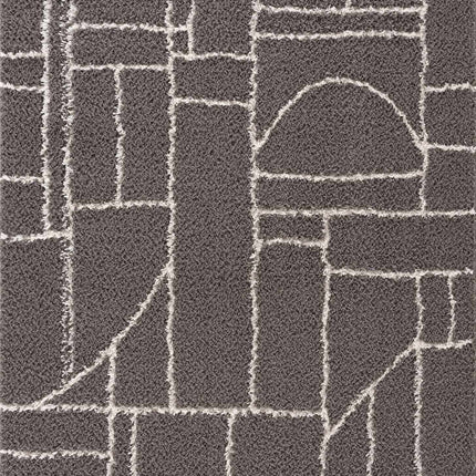 Andia Charcoal Area Rug - Clearance Rugs TriadCommerceInc