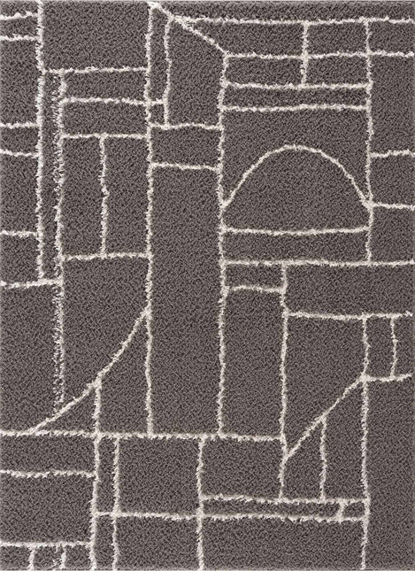 Andia Charcoal Area Rug - Clearance Rugs TriadCommerceInc