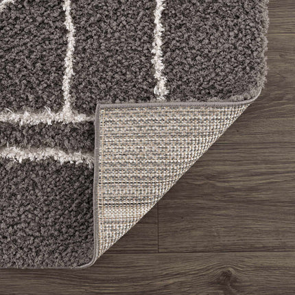 Andia Charcoal Area Rug - Clearance Rugs TriadCommerceInc