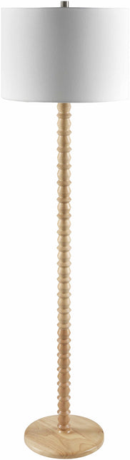 Motozintla Cream Wood Floor Lamp Lighting TriadCommerceInc