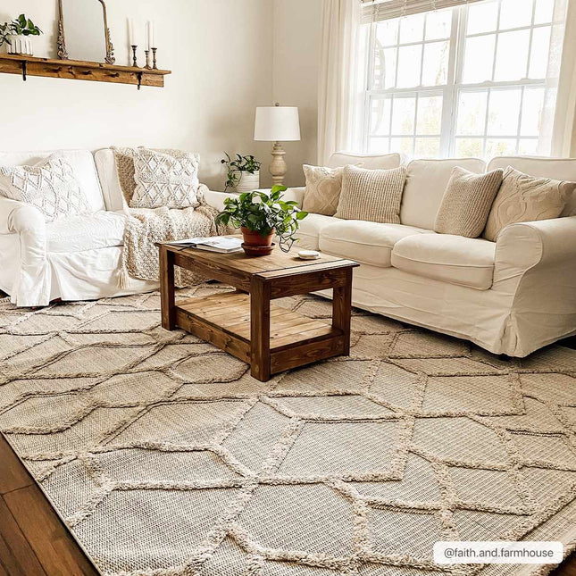 Malilinao High-Low Rustic Rug Rugs TriadCommerceInc