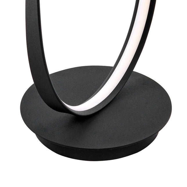 Matte Black Vienna LED 55" Tall Floor Lamp // Dimmable Floor Lamps TriadCommerceInc   