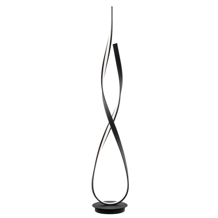 Matte Black Vienna LED 55" Tall Floor Lamp // Dimmable Floor Lamps TriadCommerceInc   