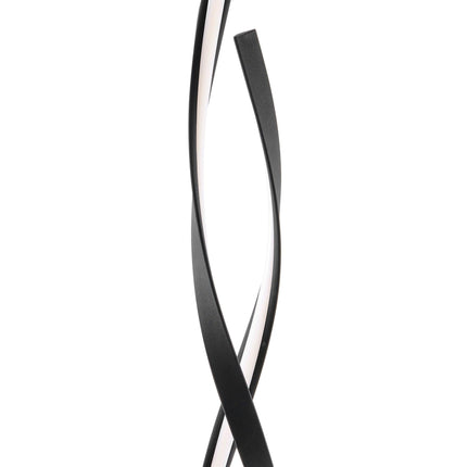 Matte Black Vienna LED 55" Tall Floor Lamp // Dimmable Floor Lamps TriadCommerceInc   