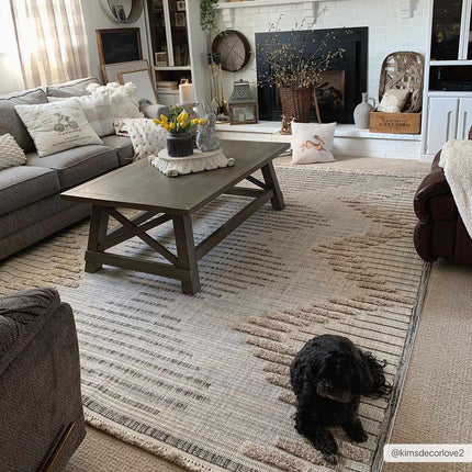 Maulawin High-Low Rustic Rug Rugs TriadCommerceInc