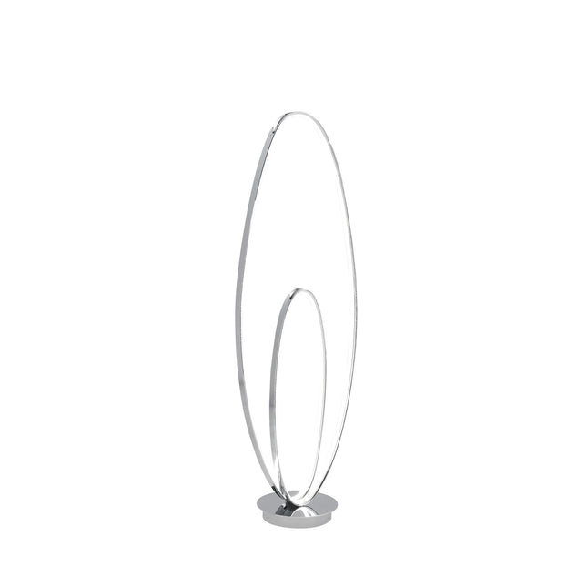 Milan Chrome LED 65" Floor Lamp // Dimmable Floor Lamps TriadCommerceInc   
