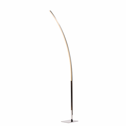 Modern Arc LED Chrome 65" Floor Lamp // On & Off Foot Switch Floor Lamps TriadCommerceInc   