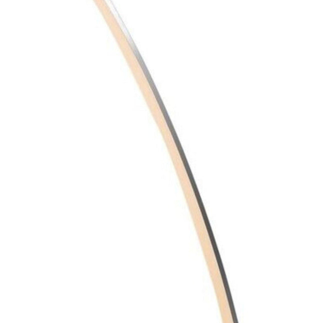 Modern Arc LED Chrome 65" Floor Lamp // On & Off Foot Switch Floor Lamps TriadCommerceInc   