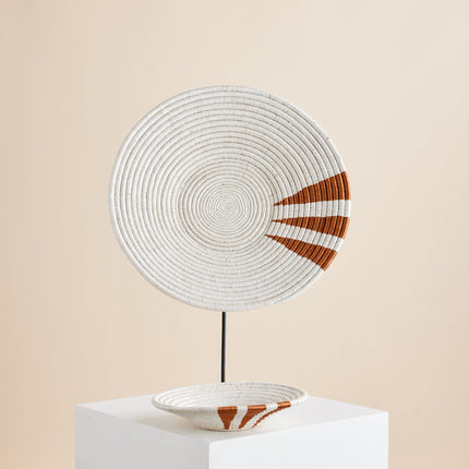 Moja Copper Wall Basket Wall Basket TriadCommerceInc