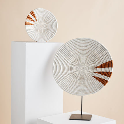 Moja Copper Wall Basket Wall Basket TriadCommerceInc