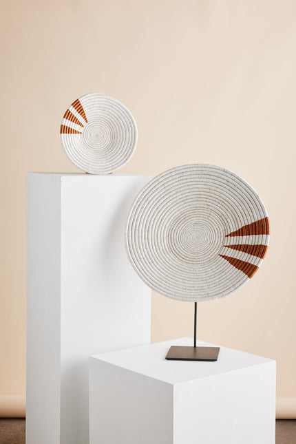 Moja Copper Wall Basket Wall Basket TriadCommerceInc