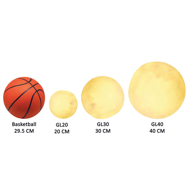 GL Series 12V Outdoor Moon Light IP65 Waterproof Landscape Pathway Lighting TriadCommerceInc GL20 (20 CM) None Spike Mount