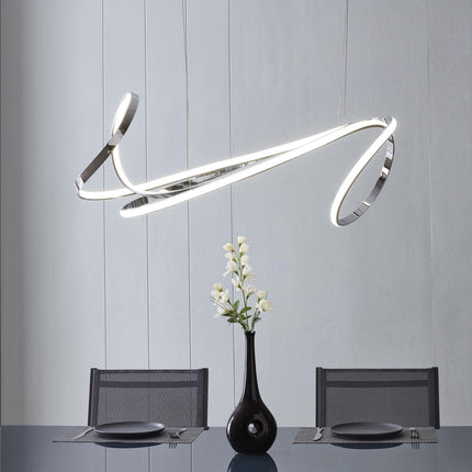 Moscow LED Chandelier // Chrome Chandeliers TriadCommerceInc   