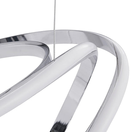 Moscow LED Chandelier // Chrome Chandeliers TriadCommerceInc   