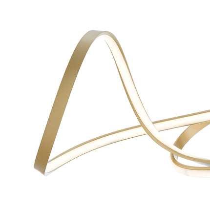 Moscow LED Chandelier // Gold Chandeliers TriadCommerceInc   
