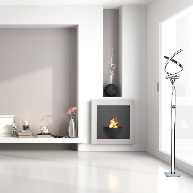 Munich LED Chrome 63" Floor Lamp // Dimmable Floor Lamps TriadCommerceInc   