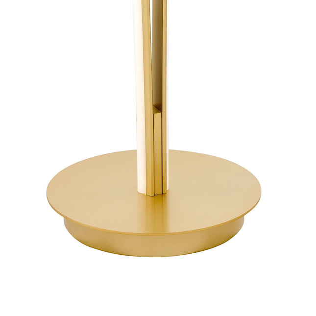 Munich LED Sandy Gold 63" Floor Lamp // Dimmable Floor Lamps TriadCommerceInc   