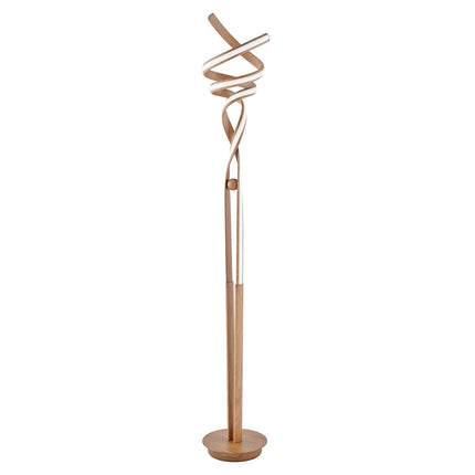 Munich LED Wood 63" Floor Lamp Dimmable Floor Lamps TriadCommerceInc   