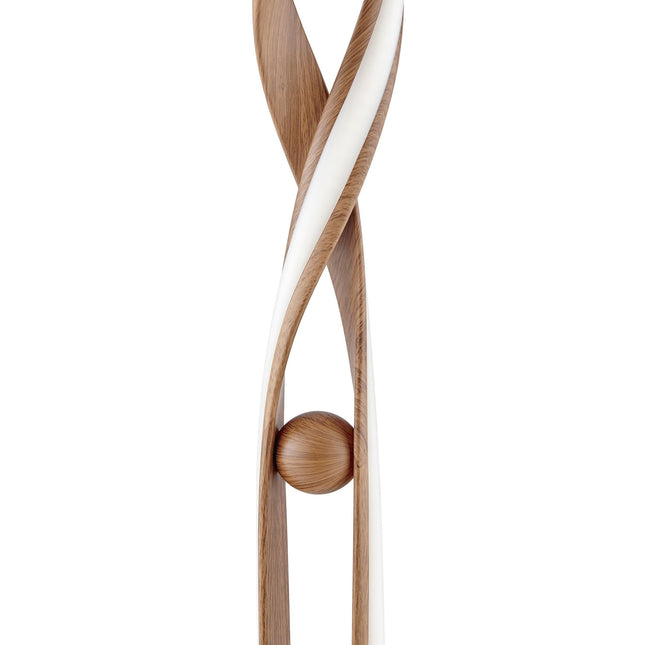 Munich LED Wood 63" Floor Lamp Dimmable Floor Lamps TriadCommerceInc   