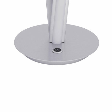 Munich Silver Table Lamp // LED Strip & Touch Dimmer Table Lamps TriadCommerceInc   
