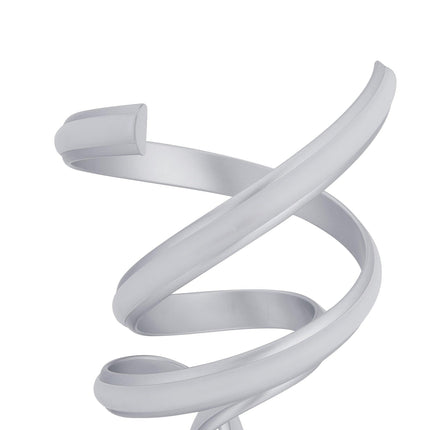 Munich Silver Table Lamp // LED Strip & Touch Dimmer Table Lamps TriadCommerceInc   