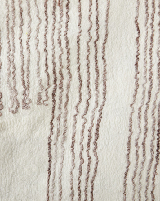 Musullah Fine Line Merino Wool and Silk Throw Throws & Blankets TriadCommerceInc