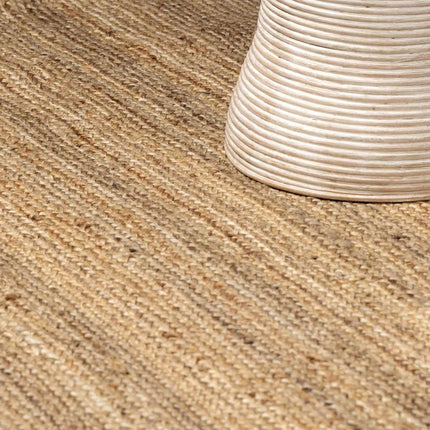 Shippagan Tan Jute Braided Rug Rugs TriadCommerceInc
